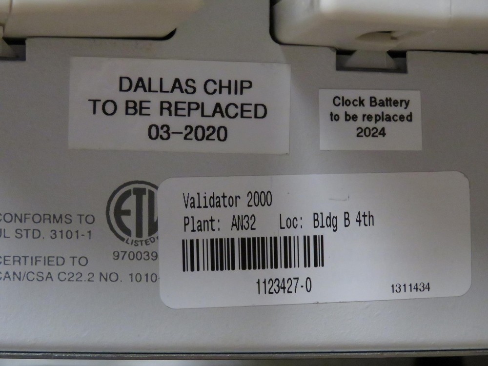 GE KAYE VALIDATOR X2000 U w/ 3 SIM - SENSOR INPUT MODULES 3.62 Firmware 2024 CAL