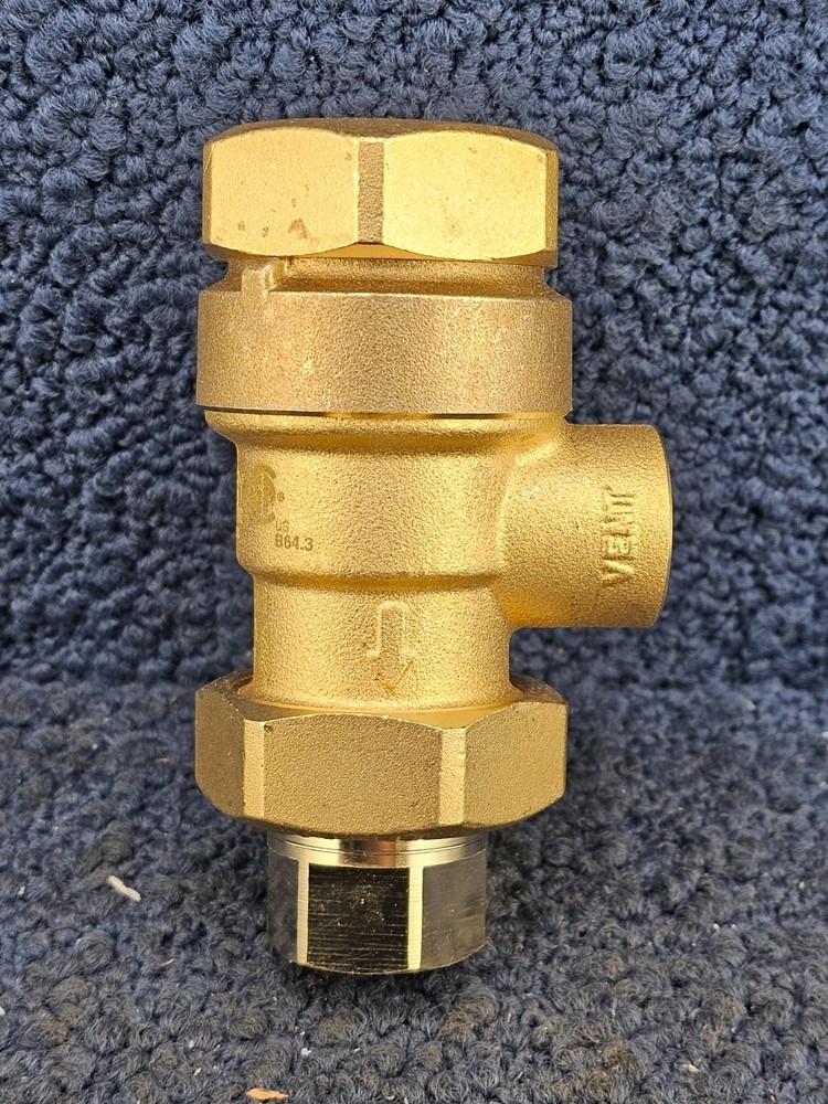 CALEFFI 573 Dual Check Backflow Preventer With Atmospheric Vent DN15