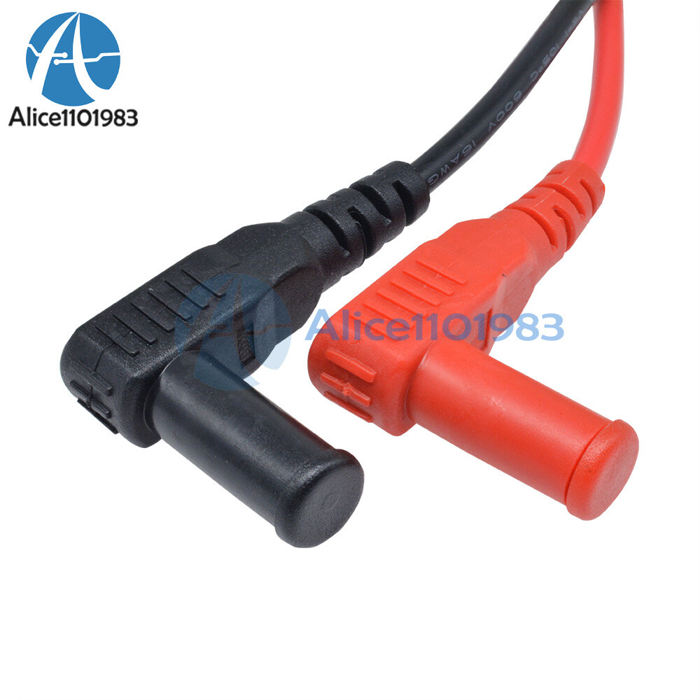Universal Digital Multimeter MultiMeter Test Lead Probe Wire Pen Cable 1000V 10A