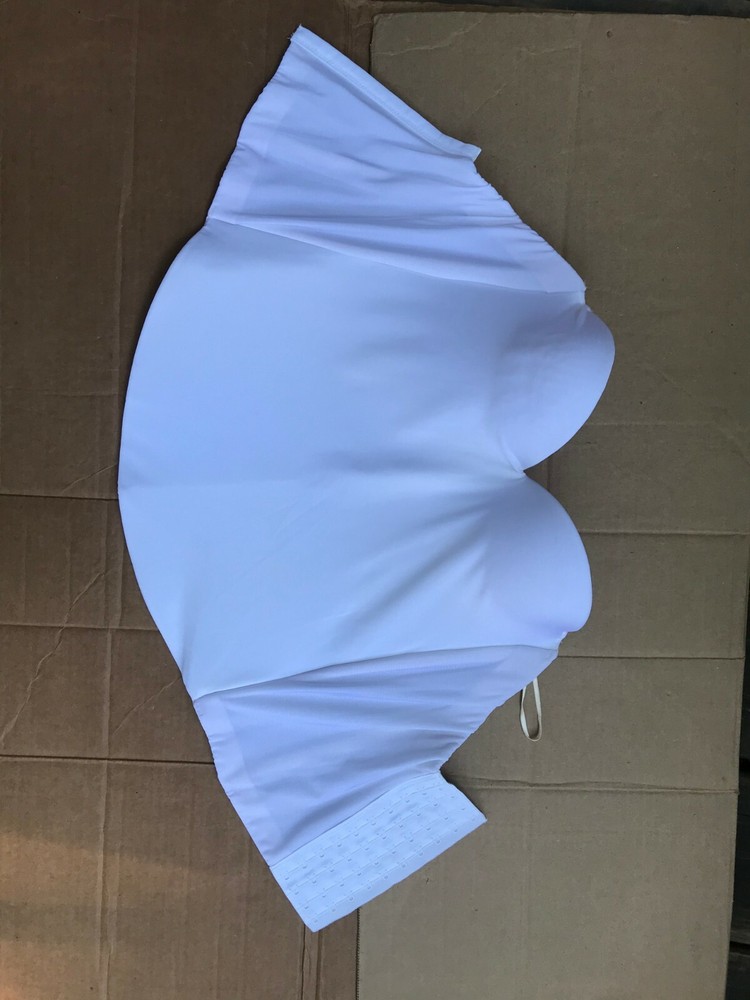 Davids Bridal White Bustier #7643 Size 36A