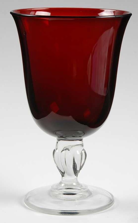 Cristal D'Arques - Durand Casual Settings Ruby Water Goblet 4484360