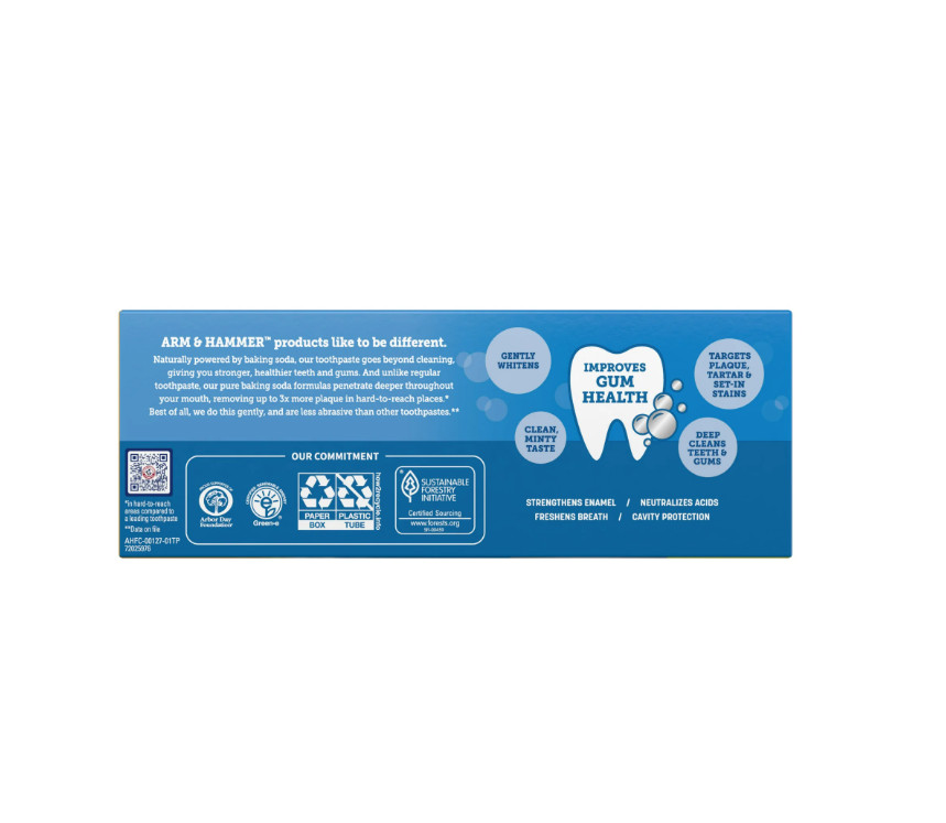 Arm & Hammer PeroxiCare Tartar Control Fluoride Toothpaste Mint ( 2 PACK )