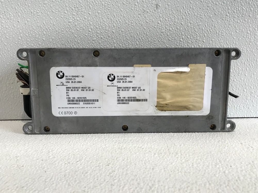OEM BMW E90 E92 E93 E60 E82 Bluetooth IBUS Telematic Control Module Unit TCU