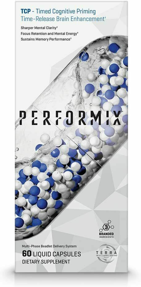 PERFORMIX TCP Timed Cognitive Priming Liquid Capsule - 60 Count