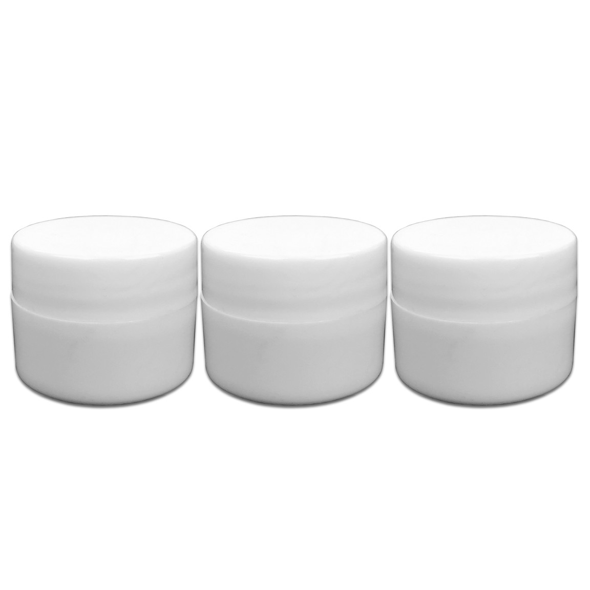 7g/7ml White Cosmetic Empty Jar Pots for Makeup Cream Balm