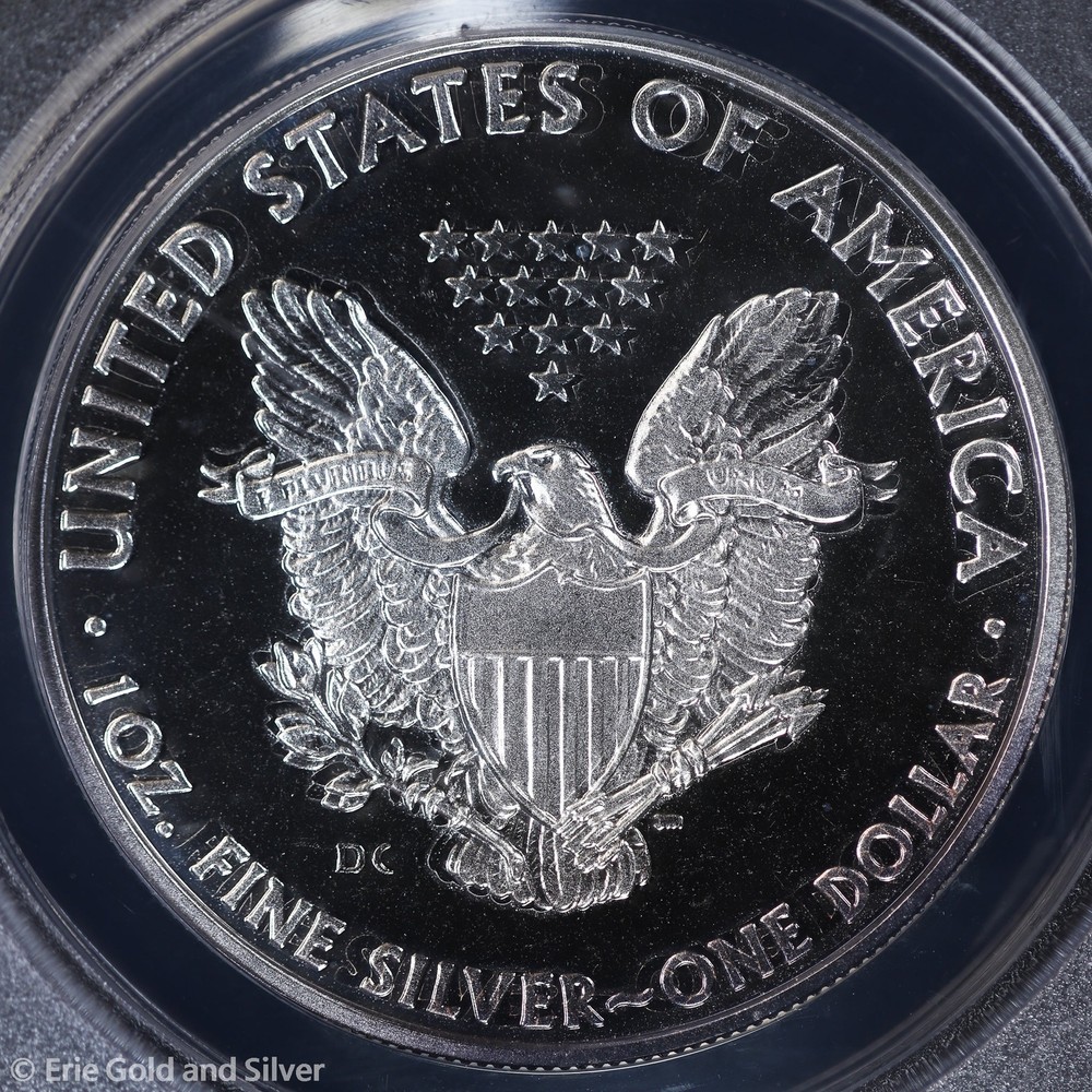 2009 Token Dan Carr "Proofed" Overstrike Silver Eagle