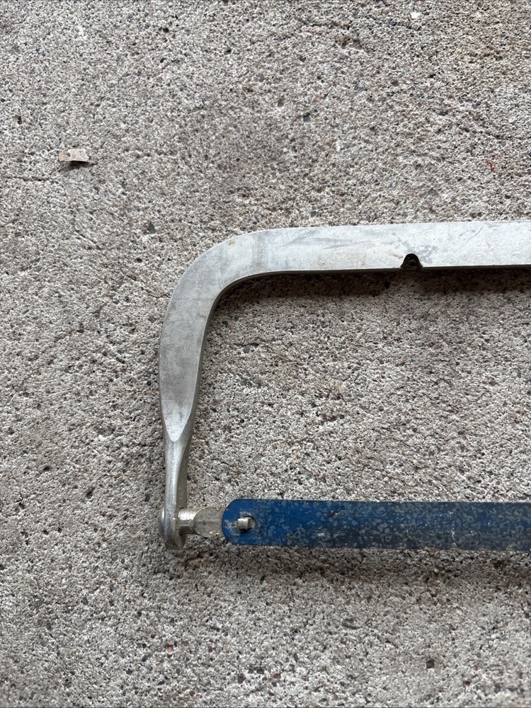 Vintage Adjustable Hack Saw USA Rubber Handle