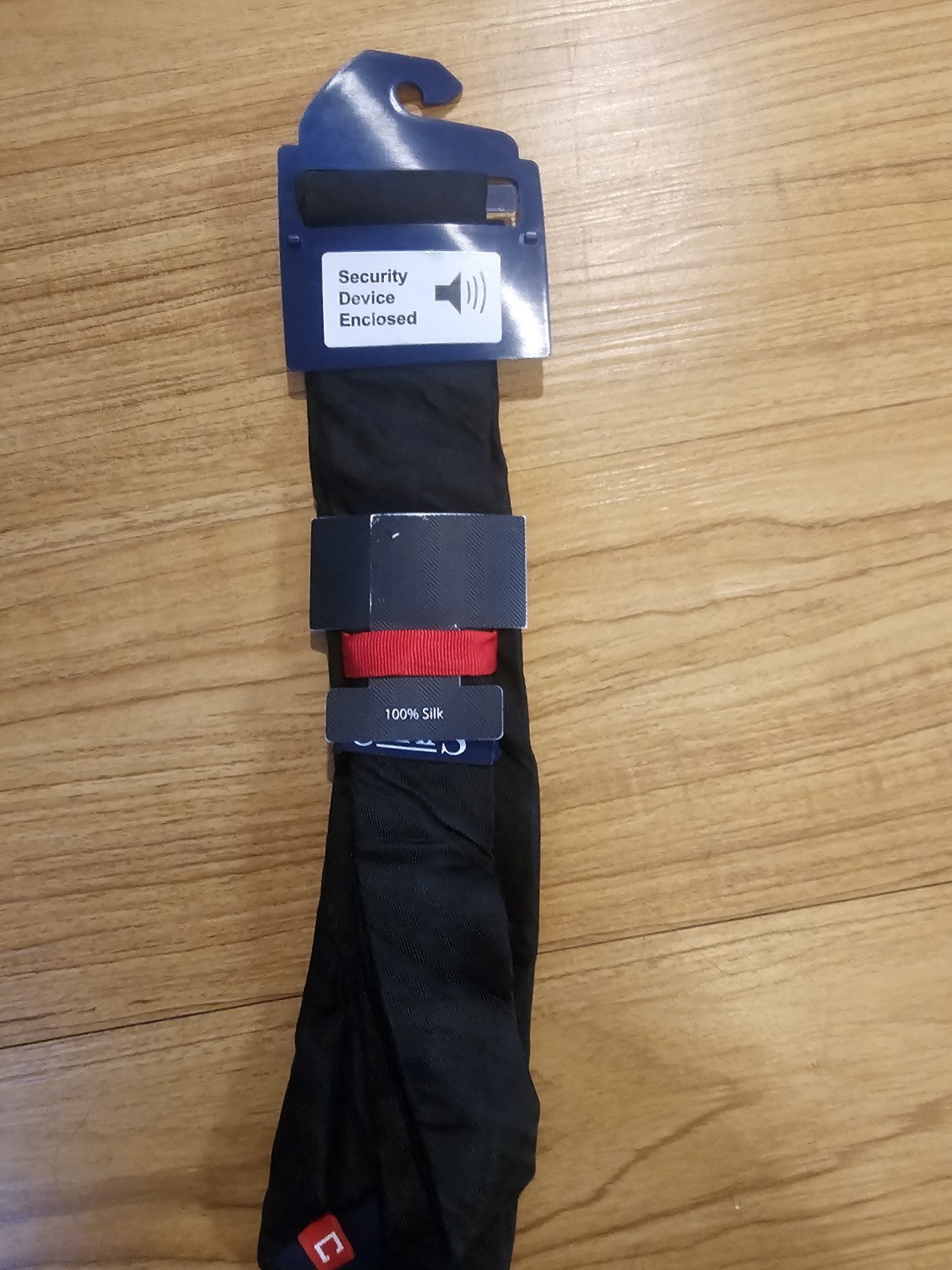 Chaps 100% Silk Neck Tie Solid Black Youth Kids Dressy