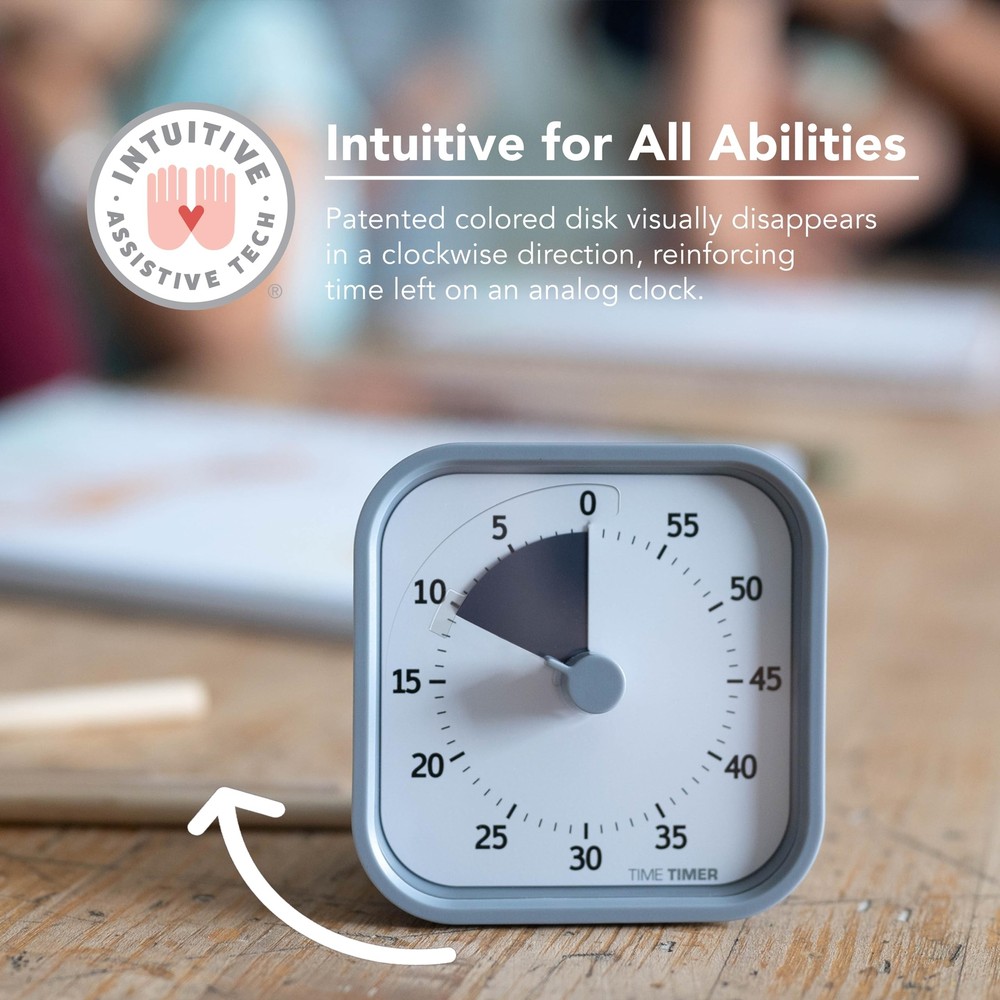 TIME TIMER Home MOD - 60 Minute Kids Visual Timer Home Edition - for Homescho...