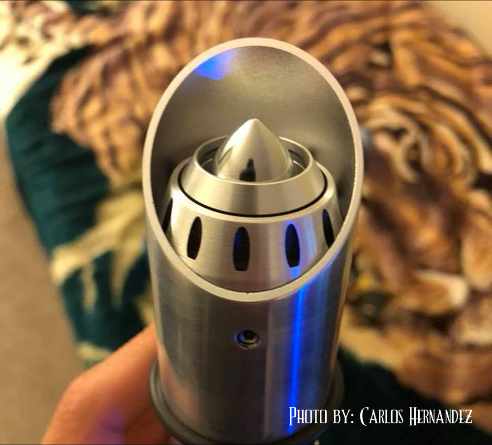 NEW CUSTOM LIGHTSABER BLADE PLUG MECHANICAL DESIGN BULLET CONE