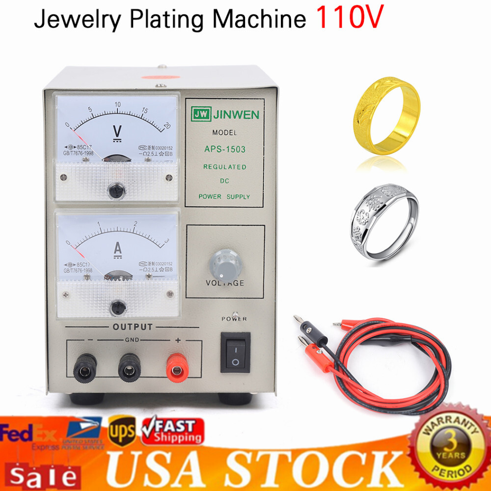 Gold Plating Kit Electric Plating Machine Tool Jewelry Electroplating Machine