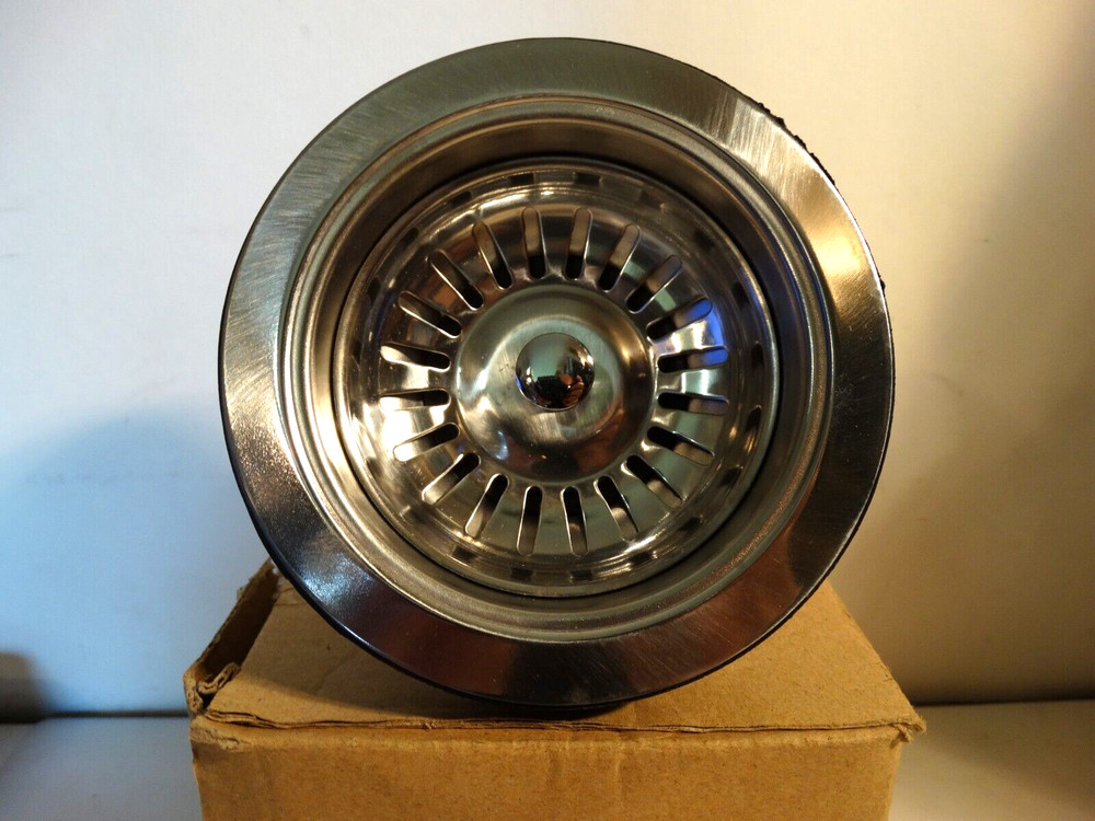 Kraus Stainless Steel Kitchen Sink Drain Assembly Strainer