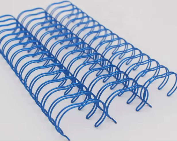 Wire Binding 5/8” Blue – 100pcs – 2:1 Pitch Metal Binding