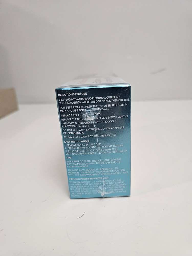 Dog Calming Pheromone Plug Diffuser: Dog Calming Pheromones Diffuser - Reduces S