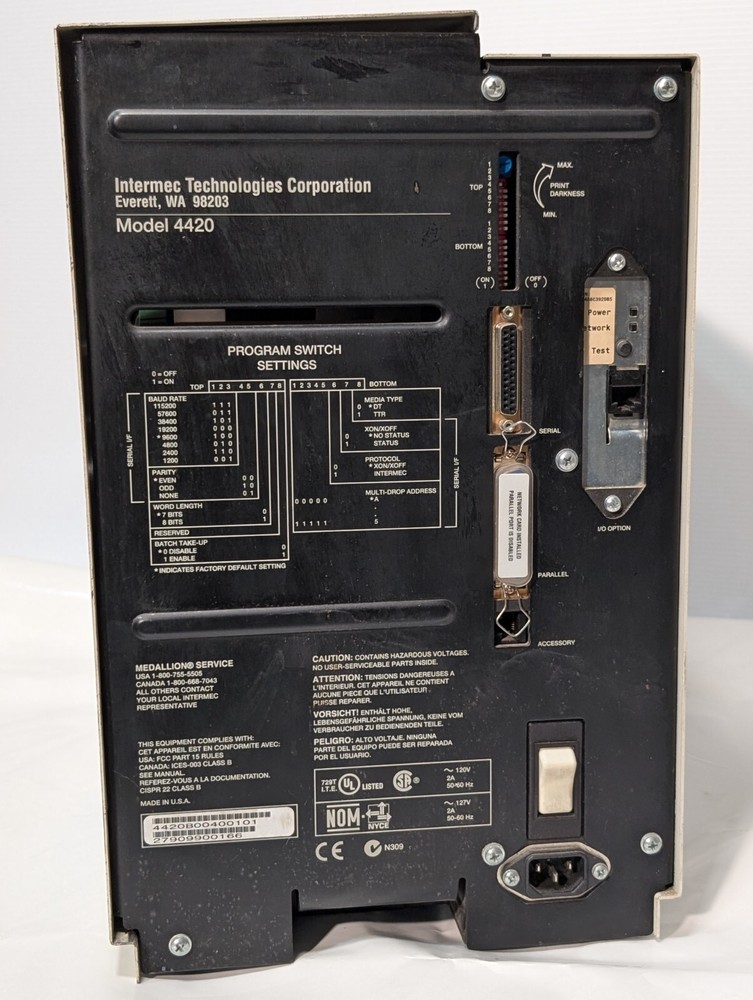 Intermec EasyCoder 4420 Thermal Barcode Label Printer