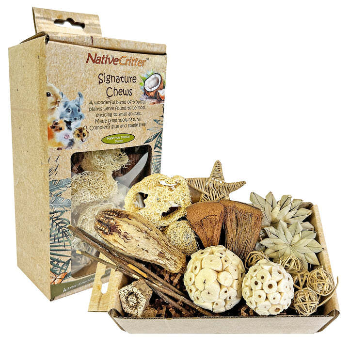 Signature Chew Value Pack - NativeCritter Natural Chews for small animals