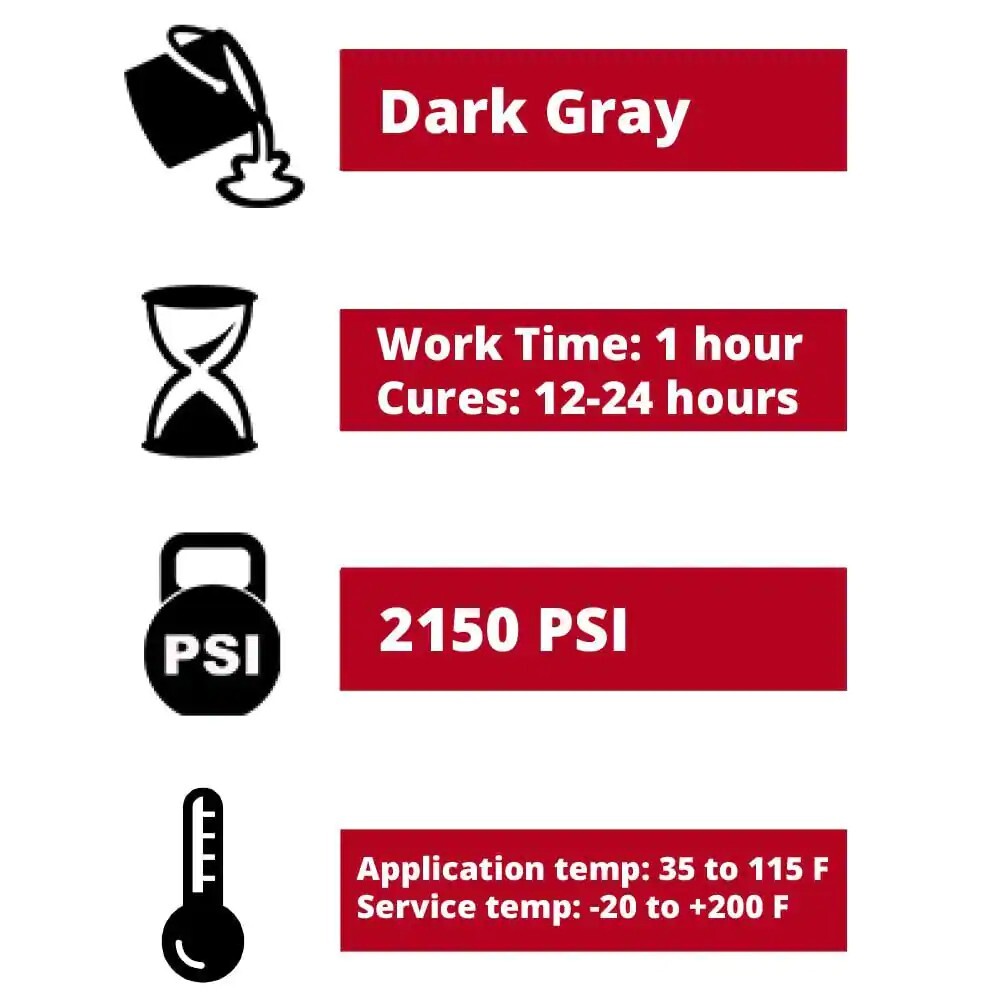 PC-7 1/2 lb. Paste Epoxy - Heavy-Duty Adhesive Solution