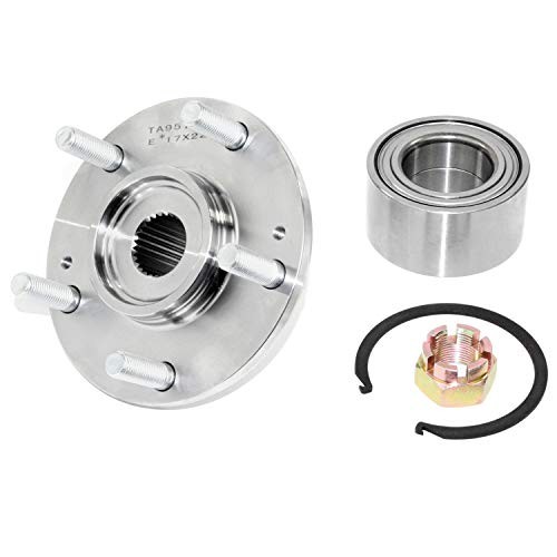 DuraGo 29596149 Front Wheel Hub Kit, 1 Pack, Silver