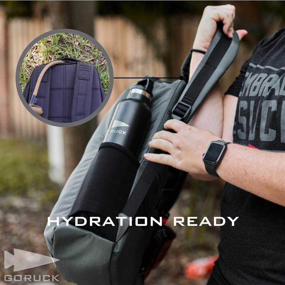 GORUCK Basic Rucker 17L Backpack, Black, Durable Rucksack & MOLLE Daypack🔥New🔥