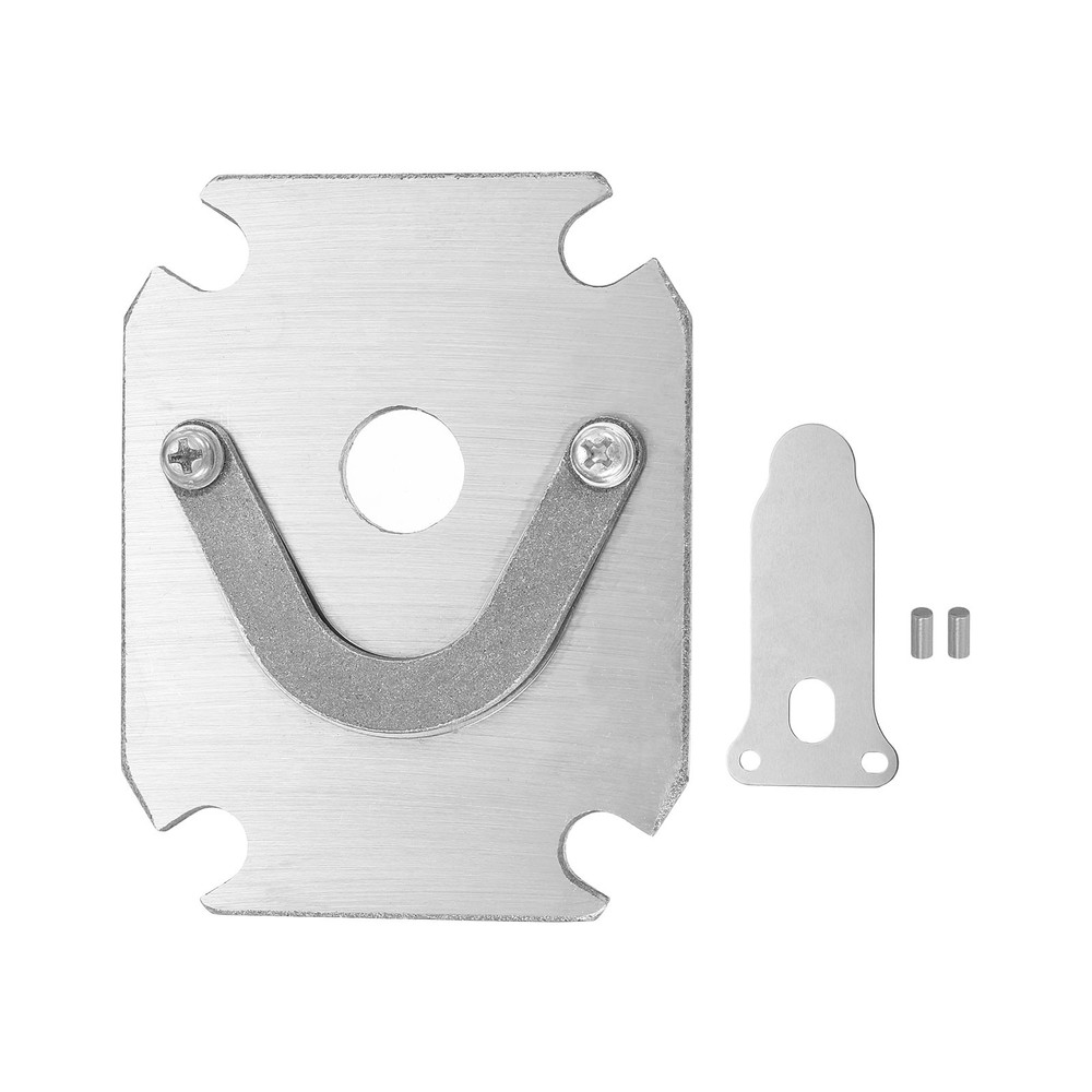 Air Compressor Valve Plate Kit 2 Sets Metal Air Compressor Accessory Replacement