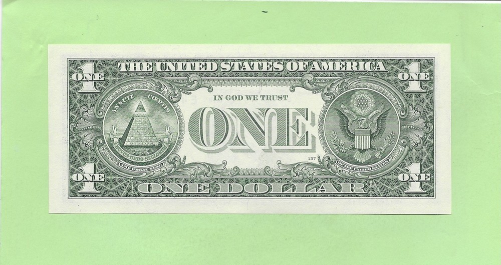 2009 ..UNCIRC $1 E 4261 1192 E .... 2009 $1 E-E NICE NOTE