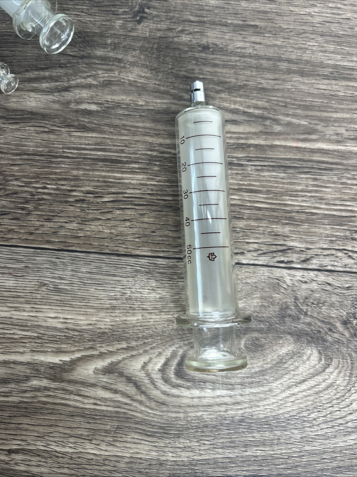 Vintage Glass Syringe Lot – 2cc 20cc 50cc – ACE BD Tomac – USA Made