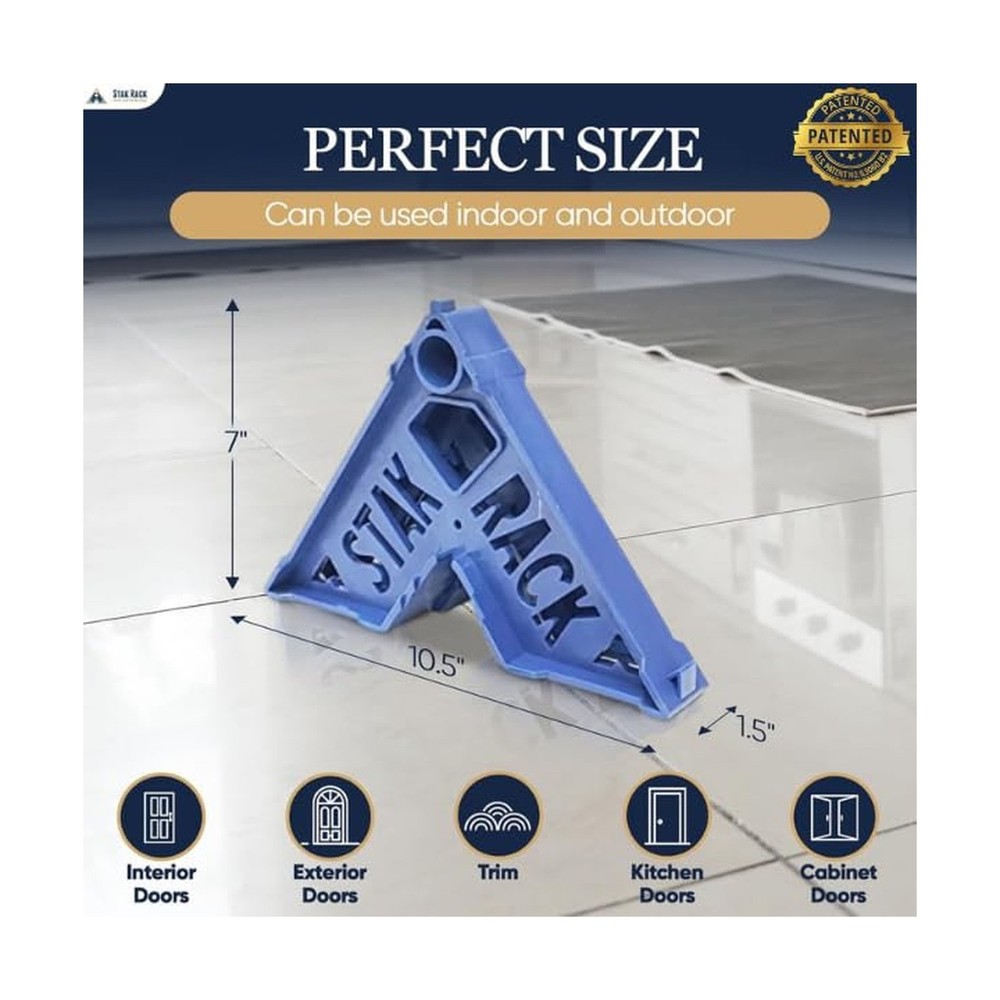 Stak Rack | 6 in 1 Painter's Accessory Tool | Stacking Design | Paint Interio...