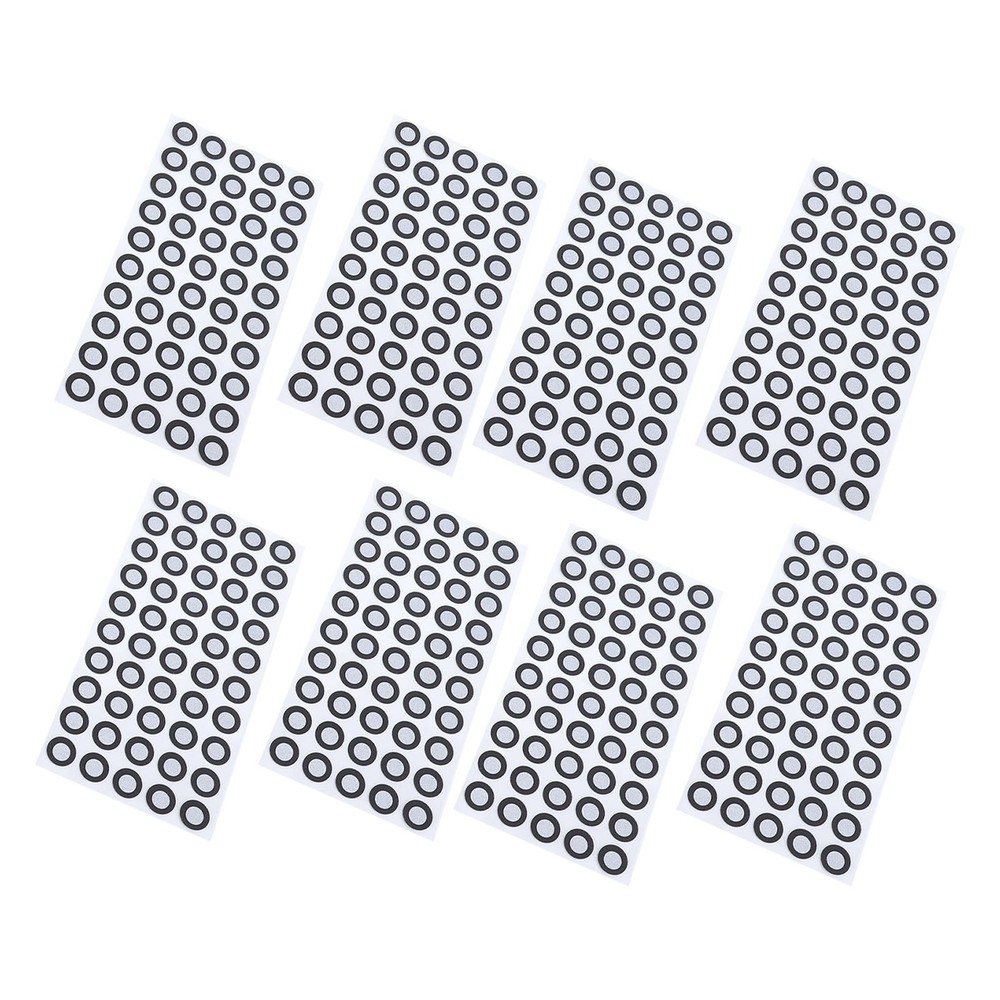 500 Pcs 3D Scanning Marker 6mm ID 10mm OD Reference Point Diffuse Reflect WT