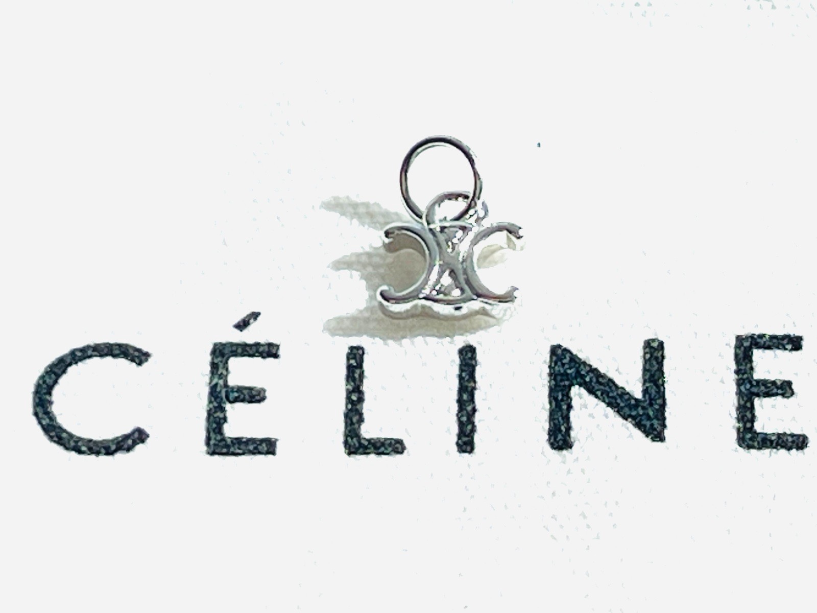 Celine  pendant Size 0.4 inch small Double sided