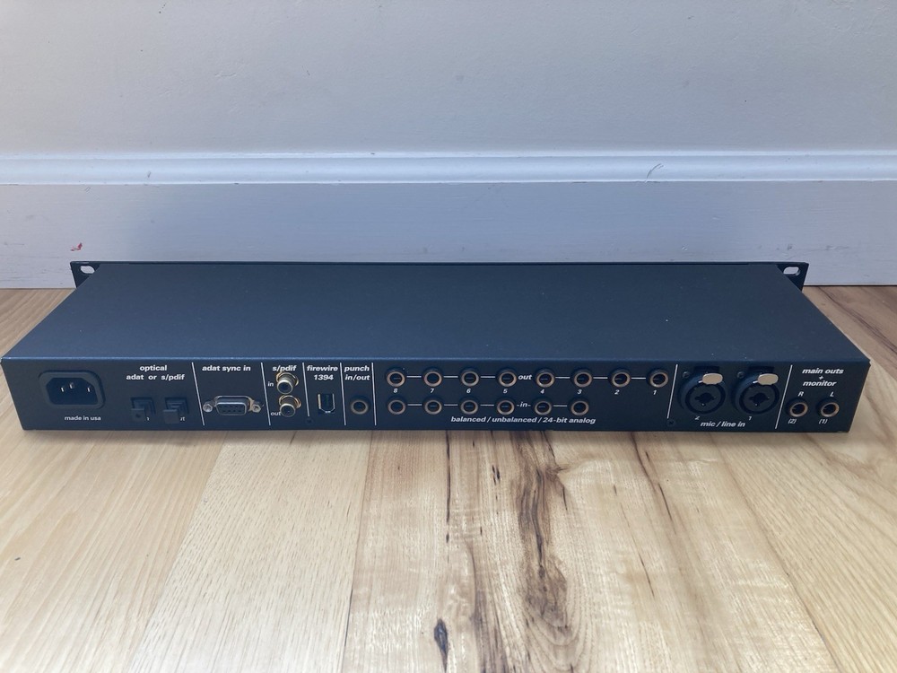 MOTU 828 Firewire Recording Interface 8 Channels