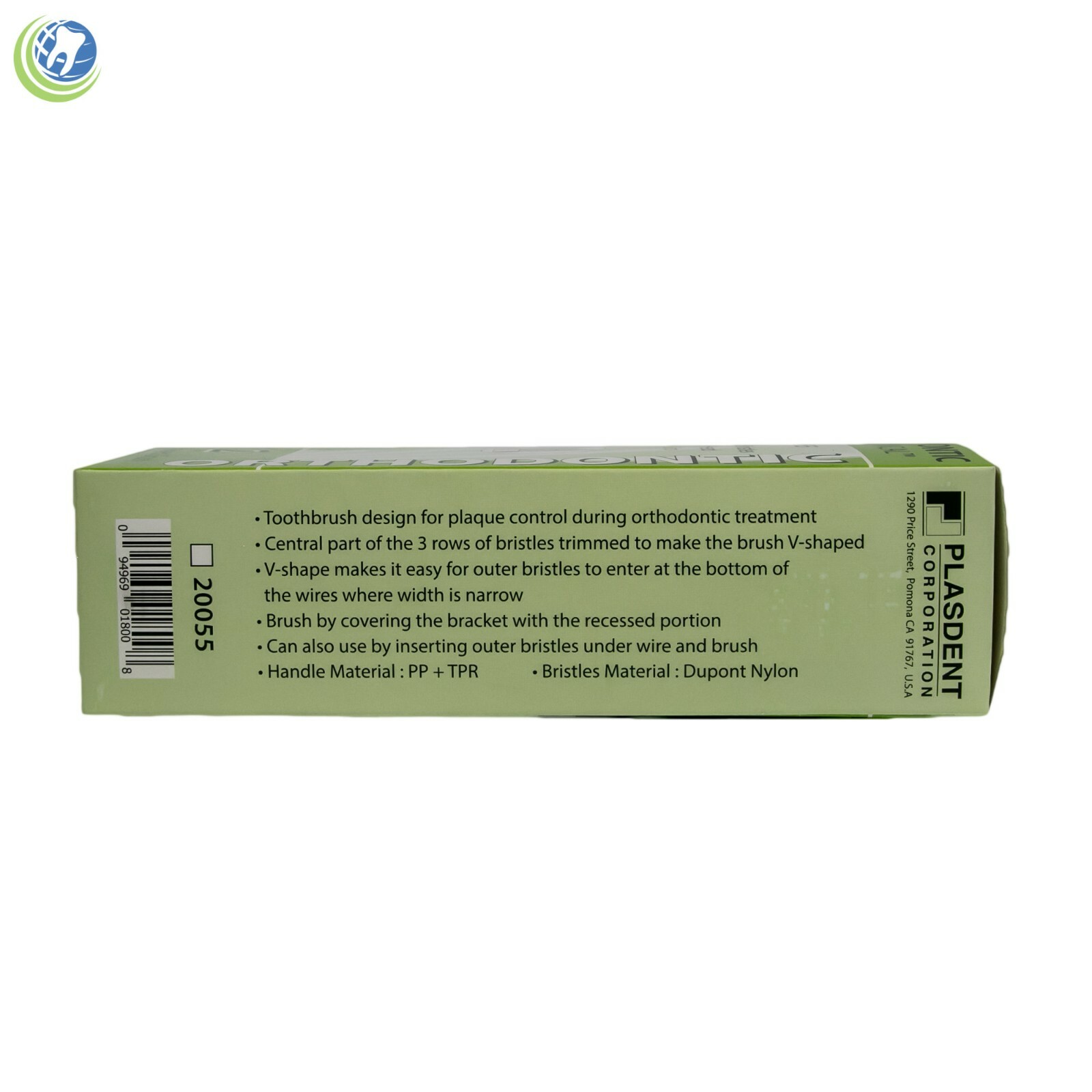 12 X Braces Orthodontic Toothbrushes ProClinical V-Shaped Compact Bristles