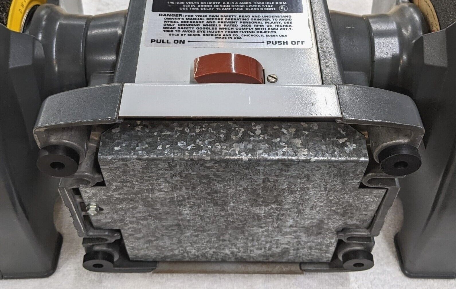 4 NEW Craftsman NOS OEM Bench Grinder Base Bushing 5537401 Rubber Feet Foot USA