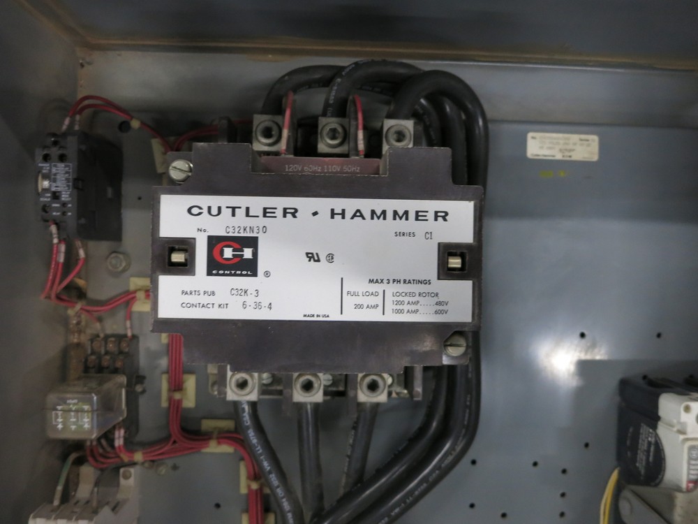 Cutler Hammer 100 HP 600V Solid State Reduced Voltage Starter 99A C32KN30
