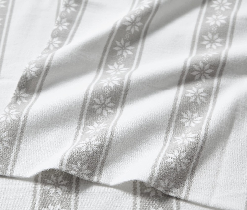 - Queen Sheets, Cotton Flannel Bedding Set, Brushed For Extra Softness, Cozy ...