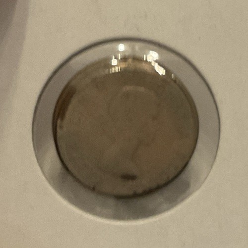 Uncirculated 1962 Off Center Error Canada 1 Cent Foreign Coin