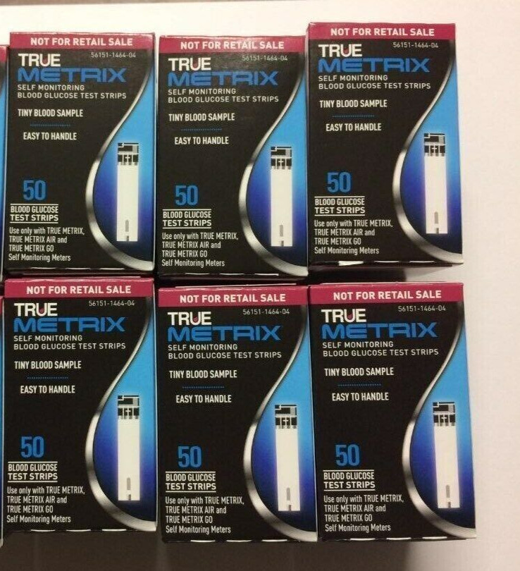 TRUE Metrix Blood Glucose 300 Test Strips Exp:01/17/2027