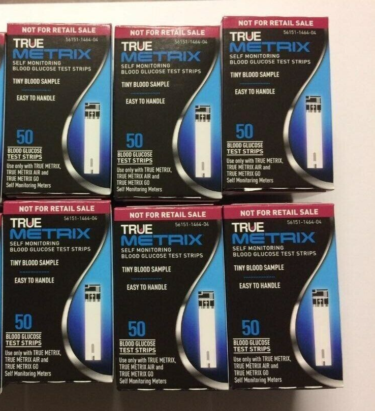 TRUE Metrix Blood Glucose 300 Test Strips Exp: 12/31/2024