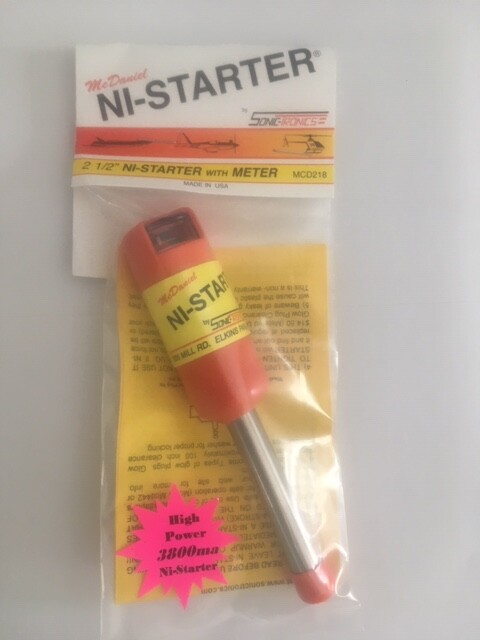 RC MCDANIEL/SONIC-TRONICS METERED 2.5" NI-STARTER (MCD218)