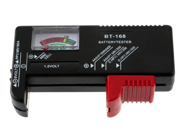 Battery Tester Checker Universal For AA AAA C D 9V 1.5V Button Cell Batteries