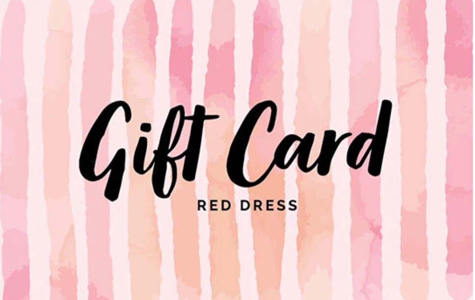 Red Dress Gift Card