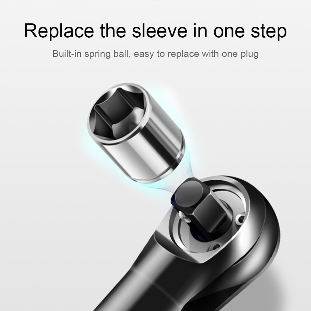 3/8" Cordless Electric Ratchet Right Angle Wrench Impact Power Tool +2 Batteries