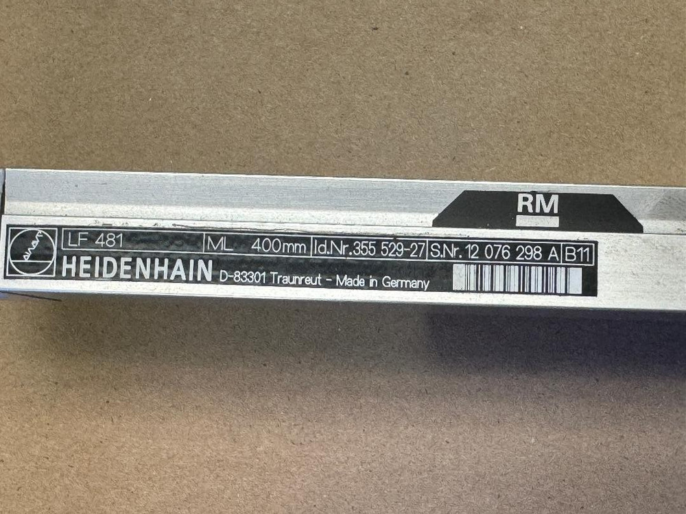 HEIDENHAIN LF 481 400MM 349 522-03 LINEAR SCALE ENCODER WITH PLUG