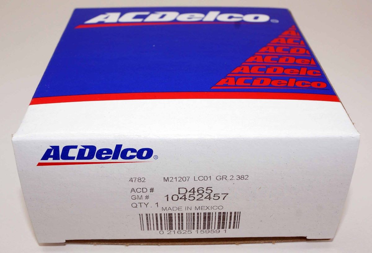 Genuine OEM ACDelco D465 GM 10452457 Distributor Rotor Chevy GM Olds Pont