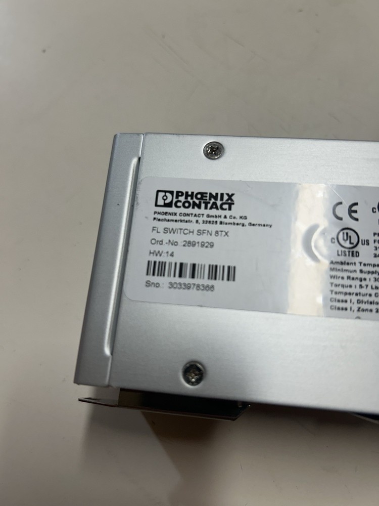 Phoenix Contact 2891929 Ethernet Switch
