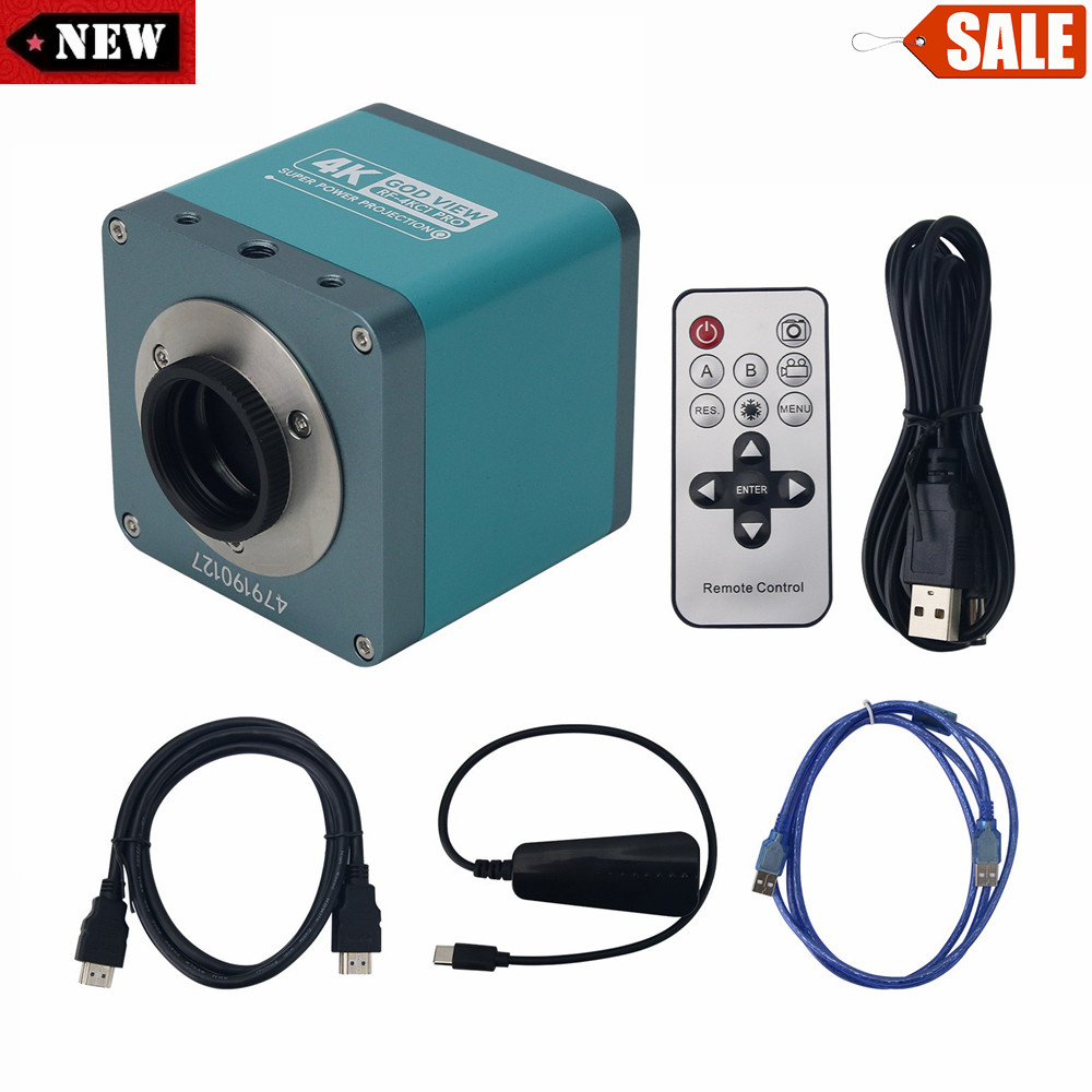 RF4 4K HDMI-compatible High Resolution Ultra HD Industrial Microscope Camera