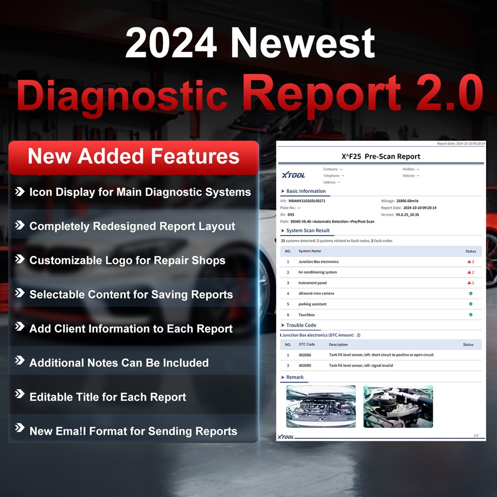 XTOOL D7S V2.0 Full System Bi-directional Scan Tool 36+ Services Key Coding FCA