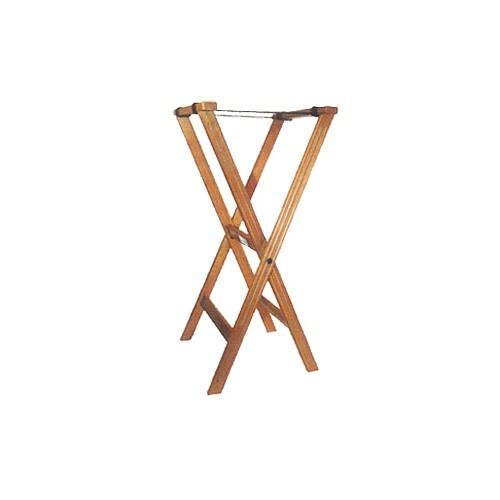 Winco TR33W 32 in Walnut Tray Stand