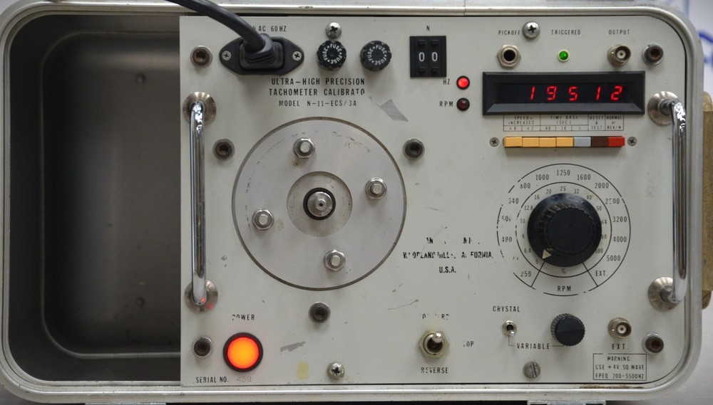 Quantum Dynamics N-11-ECS/3A Ultra High Precision Tachometer Calibration System