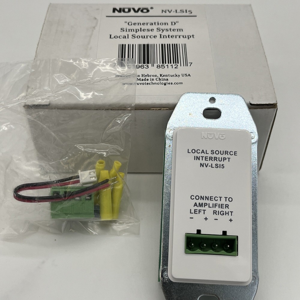 Nuvo Technologies "Generation D" Simplese System Local Source Interrupt NV-LSI5