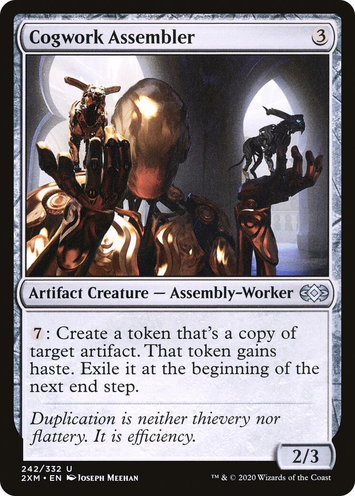 Cogwork Assembler Double Masters 242 MTG LP